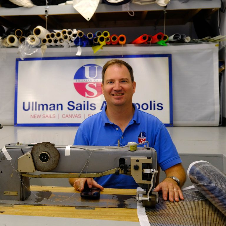 Loft Manager and Sailmaker Steve Ross